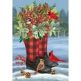 thumbnail image 3 of Briarwood Lane Winter Boots House Flag, 3 of 4
