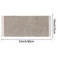 thumbnail image 7 of REGALWOVEN 100% Cotton Striped Hand Towels, Soft Absorbent Quick Drying Towel Sets for Home, Hotel, 14" x 32" Khaki 2, 7 of 7