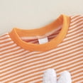 thumbnail image 5 of ITSAME Newborn Infant Girls Outfit Set, Crewneck T-Shirt and Shorts 2-Piece Cute Embroidery Fashion Casual Set Orange 2-3T, 5 of 9