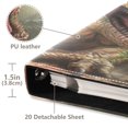 thumbnail image 4 of Photo Album Leather Photo Album 11.8x11.2x1.5 Inch Bookshelf Photo Album Photo Album Photo Store Scrapbook Photo Album Fierce Dinosaur, 4 of 9