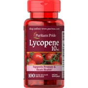 Puritan's Pride Lycopene 10 mg-100 Softgels
