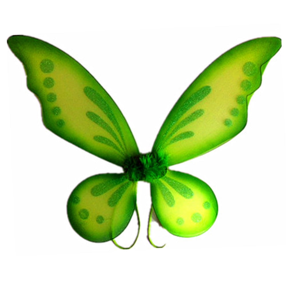 12 X SMALL 2 TONE FAIRY WINGS~TINKERBELL ANGEL DRESS UP