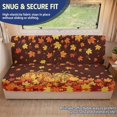 thumbnail image 2 of POLERO Autumn Stretch 2 Piece RV Jackknife Sofa Cover, Washable Furniture Protector Compatible with Travel Trailers, Motorhomes and Campers, 2 of 6