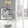 thumbnail image 2 of Modway Ernie Wood Bar Stool with Chrome Legs, Multiple Colors, 2 of 4
