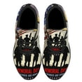 thumbnail image 2 of Memorial Day Veteran Remember And Honor Shoes Sneakers Black Size 11.5, 2 of 7