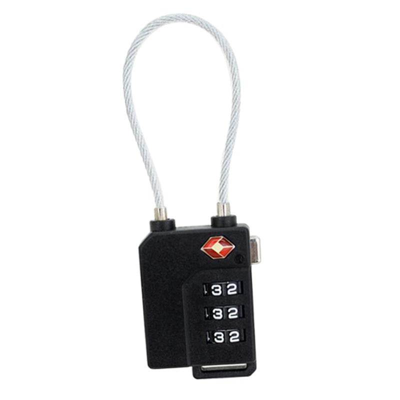 TSA Baggage Lock Combination Lock 3 Digit Travel Code Padlock for Gym Locker 