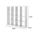 thumbnail image 4 of Better Homes & Gardens 16-Cube Storage Organizer, White, 4 of 6