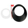 thumbnail image 2 of Golf Putting Cup 21x15cm Cola Negro Naranja Blanco Agujero para la taza de golf, 2 of 8