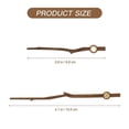 thumbnail image 2 of 5 Sets Wooden DIY Clock Pointer Plate Replacement Clock Movement Part Clock Hand, 2 of 4