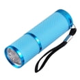 thumbnail image 2 of Lámpara de corte de uñas de mano Lámpara de secado rápido Secador de spa Secador de linterna Clavos operados por batería Art Mini antorcha de mano Equipo de manicura Azul, 2 of 7