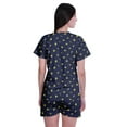 thumbnail image 4 of Moomaya T-Shirts à Manches Courtes pour Femmes en Coton Doux à Col Rond Ensemble de Nuit, 4 of 6