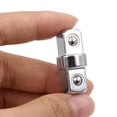 thumbnail image 4 of Colaxi 2x3/8" Sleeve Adapter, Wear Resistant Steel Sleeve Reducer Adapter Hexagonal Connector , sliver, 4 Pcs, 4 of 9