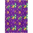 thumbnail image 2 of Coolnut Mardi Gras Tablecloth, Waterproof Washable Polyester Square Table Cover, Durable Tablecloth for Kitchen Dining Table Party Decor, 60"X 108", 2 of 7