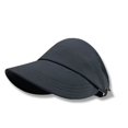 thumbnail image 5 of Sun Protective Outdoor Ladies Hat With Thin Brim Beach Sunshade Visor for Face Loop Hair Tie Hole Adjustable Summer Travel Cap, 5 of 5