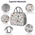 thumbnail image 4 of Womens Pioneer Flower Floral Print Pattern Lunch Box for Work,Insulated Lunch Bag for Women,Loncheras Para Mujer,Leakproof Adult Lunch Bag for Work,Beach,Travel,Picnic,Camping, 4 of 7