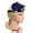 Blue, variant on CXHEGBEJ 1920s Headpiece Flapper Headband for Women Rhinestone Tassel Feather Hair Band Headpiece Elastic Head Coverings for Vacation Daily Hair Dress Black