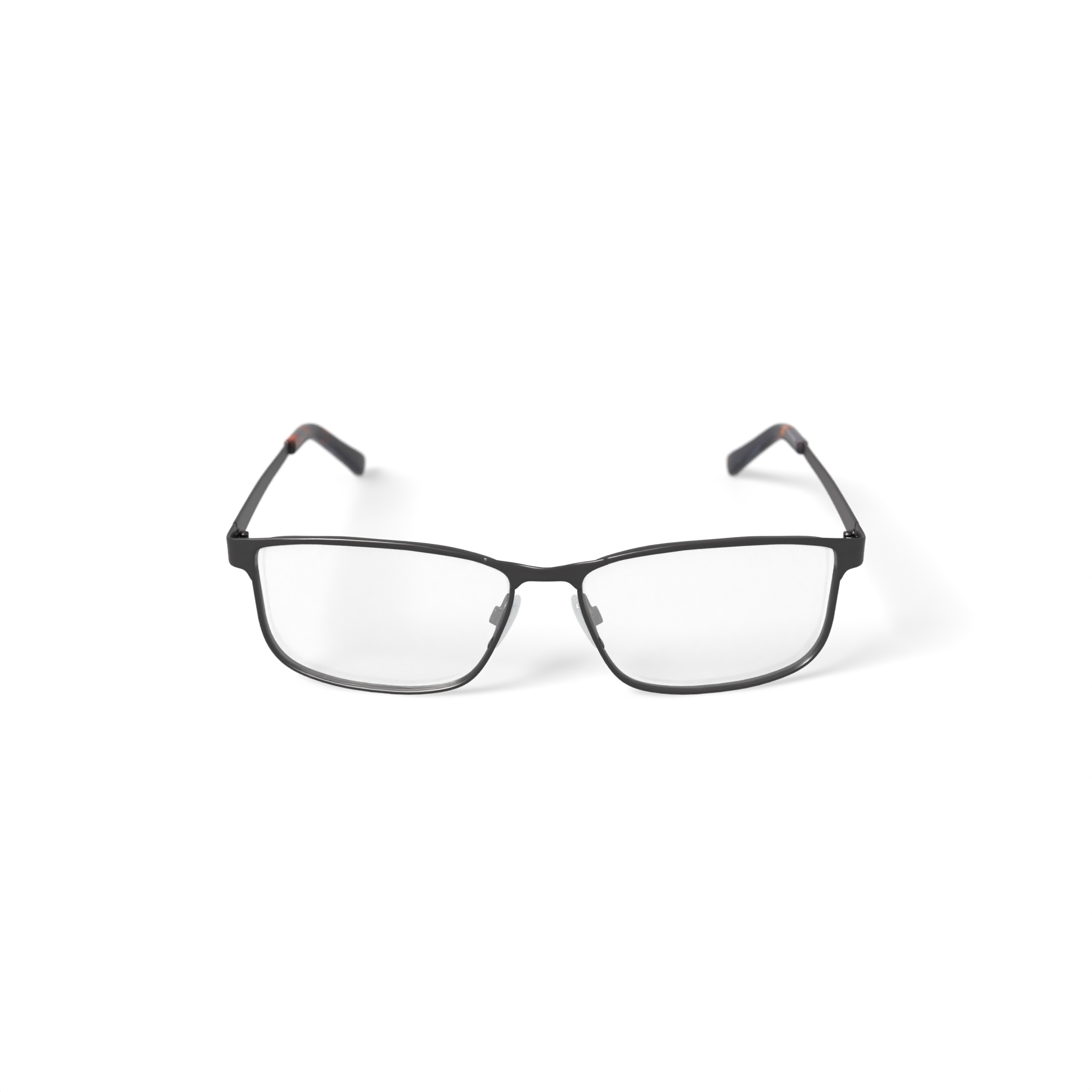 TiFlex Men's T1708 Rectangular Rectangular Prescription Eyeglasses with Case, Taupe