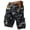 Dark Gray, variant on Men's camouflage Cargo Shorts Summer Athletic Outdoor Short Pants Fashion Print Casual Shorts with Multi-pocket (beltless),Brown,XXL