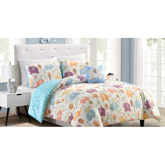 Nola Home Kids Elephant Comforter Set