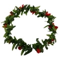 thumbnail image 3 of Luau Leis 30 Piezas Flores Artificiales Collares de Hojas de Lei Hawaiano Tropical para Disfraz de Hula Y Fiesta En la Playa, 3 of 5