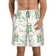 thumbnail image 1 of Balery Frog and Mushrooms Traje de Baño Estilo Hawaiano para Hombre, Shorts de Secado Rápido con Bolsillos-Medium, 1 of 6