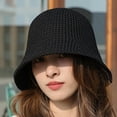thumbnail image 6 of YooGuoGuo Women Mesh Woven Bucket Hat Crochet Sun Hat Summer Beach Fisherman Hats, 6 of 7