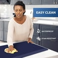 thumbnail image 3 of Kitchen Mat Cushioned Anti Fatigue Rug 17.3"x28" Waterproof, Non Slip, Standing and Comfort Desk/Floor Mats for House Sink Office (Black), 3 of 7
