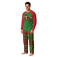 thumbnail image 4 of Lvotionpl 2026 Matching Family Christmas Pjs, Matching Christmas Pajamas Long Sleeve Top & Pants Set Matching Holiday Family Pajama Xmas Sets, 4 of 5