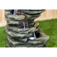 thumbnail image 2 of 7 LEVEL SLATE STONE FOUNTAIN WITH LIGHT, 2 of 2