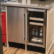 Azure 15-Inch 3 Cu. Ft. Beverage Center - Stainless Steel - A115BEV-S
