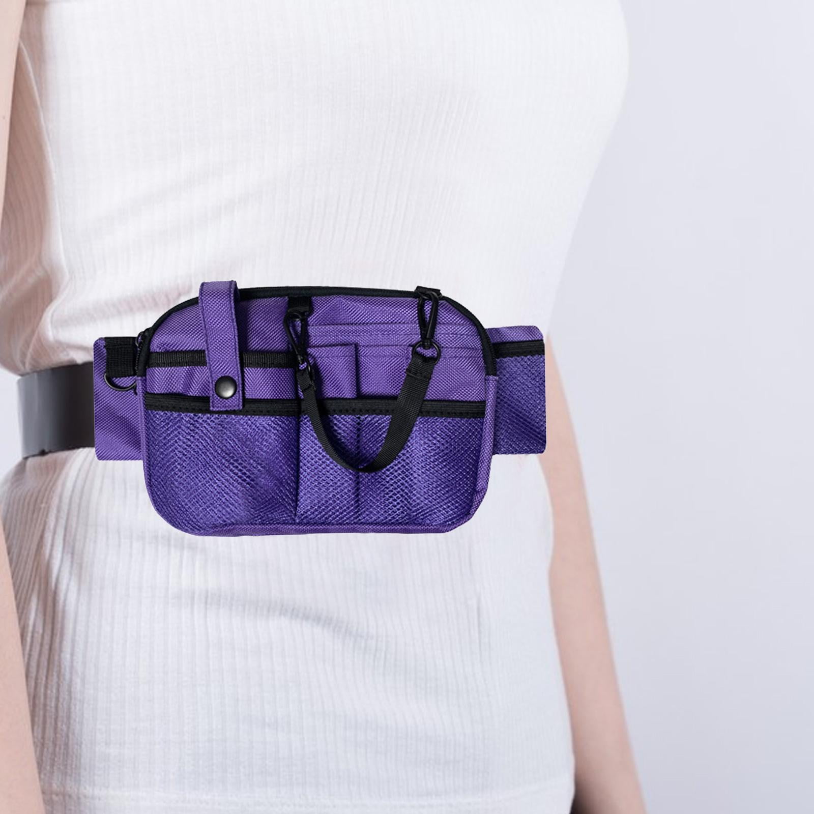 FITYLE Nurse Fanny Pack, Nurse Organizer Belt, Portable Hip Bag Adjustable Strap Case Nurse Bag Organizer Waist Bag Pouch Men Women,