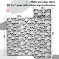 thumbnail image 5 of Skull Gothic Pattern Teens Toddler Nap Mat with Pillow, Sleeping Mat Bag for Preschool Daycare 59"x22", 5 of 6