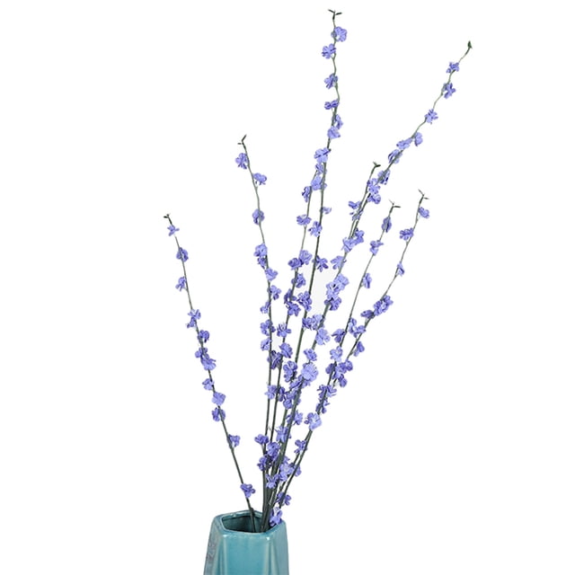 Ramo de flores de simulación de flor de magnolia artificial para decoración del hogar (blanco)