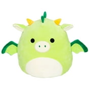 Squishmallows Ultra Soft Child Kellytoy Dexter the Dragon, Green, 12"