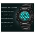 thumbnail image 6 of Kids Digital Sports Watch for Age 4-15 Waterproof Watches with Alarm Stopwatch Wrist Watches for Boys Girls Birthday Chriatmas Gift for Kids, 6 of 7