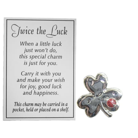 Twice the Luck Good Luck Pocket Charm