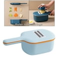 thumbnail image 2 of Abbracc Vegetable Slicer Grater Veggie Food Choppers Cutter Kitchen Accessories Blue, 2 of 9
