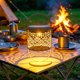 thumbnail image 5 of Solar-Powered Iron Art Hollow-Out Hanging Lamp Outdoor Waterproof Garden Decor Ambient Light Courtyard Hanging Lamp, 5 of 6