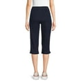 thumbnail image 5 of Real Size Women's 19" Pull On 2 Pocket Stretch Capri, 5 of 5