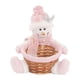 thumbnail image 1 of Cesta de dulces, contenedor de dulces, forma de muñeco de nieve, bonita y fácil de usar, decoración de mesa, práctica cesta tejida, decoración, 1 of 9