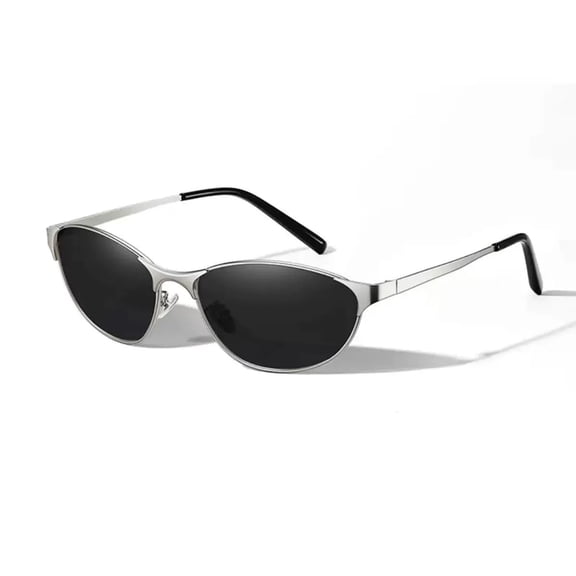 Women's UV-Protective Curved Lens High-End Trendy Sunglasses