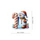 thumbnail image 1 of Adornos navideños colgantes de acrílico 2D con forma de muñeco de nieve y letras, para festivales navideños, para árbol de Navidad, para jardín y Halloween., 1 of 1
