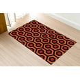 thumbnail image 6 of The Shining Rug, Red Rugs, Trendy Rug, Modern Rug, Cool Rug, Hallway Rug, Geometric Rug, Non-Slip Carpet, Front Door Rug, Gift Decor Rug, 2.6'x6.5' - 80x200 cm, 6 of 9