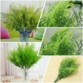 thumbnail image 4 of ZOELNIC Artificial Plastic Asparagus, Fake Light Green Leaves Ferns Plants, Leaf Floral Decoration for Home Office Kitchen Living Room, 4PACK, 4 of 9