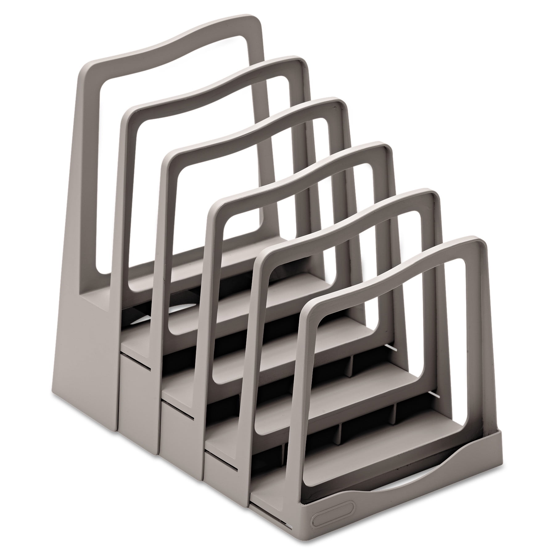 Avery Adjustable File Rack, Five Sections, 8 x 10 1/2 x 11 1/2, Gray