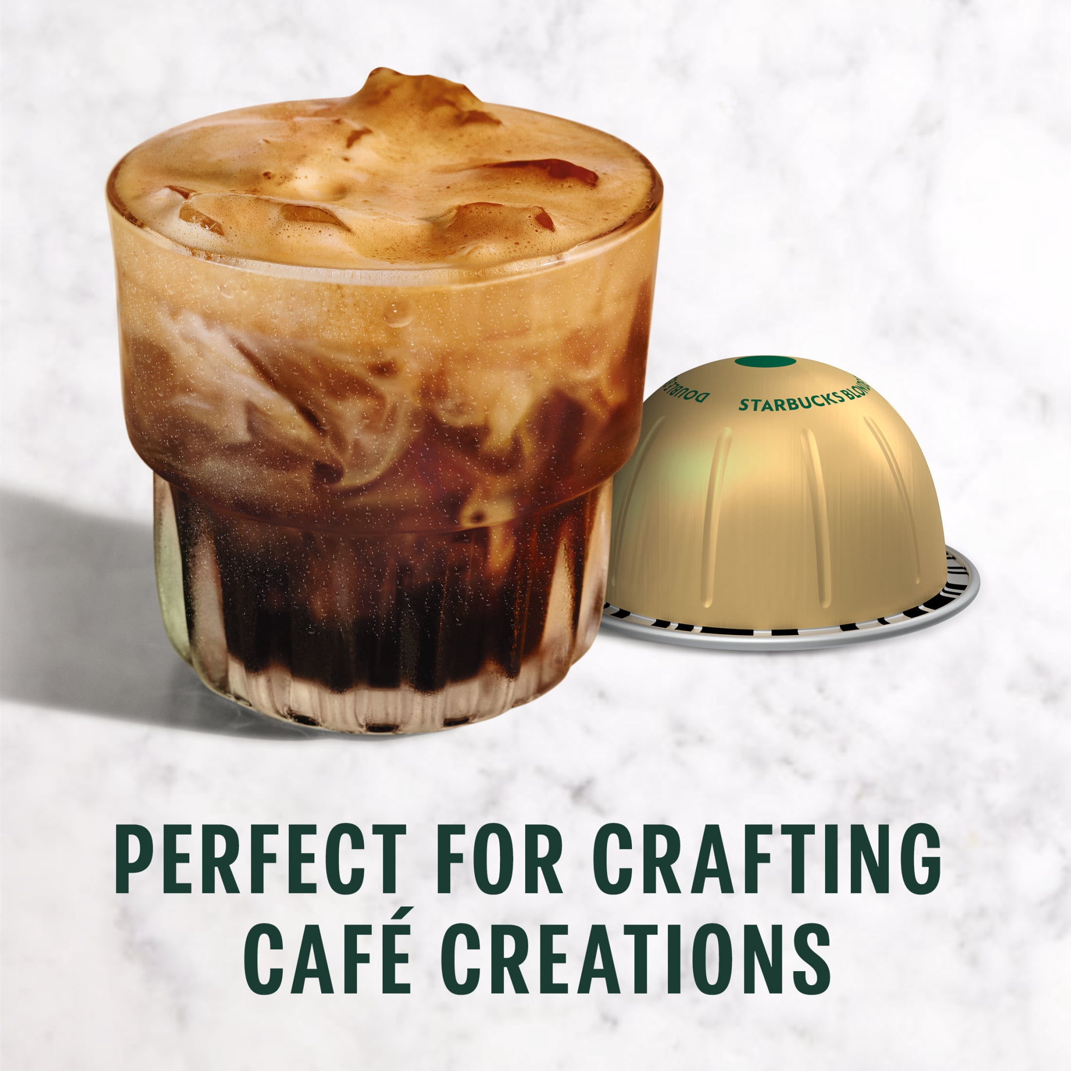 Starbucks By Nespresso Vertuo Pods, Starbucks Double Blonde Espresso Roast Coffee, 8 Capsules 2.82 oz