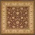 thumbnail image 3 of Unique Loom Voyage Collection Area Rug - St. Louis (10' Square Brown/Green), 3 of 7