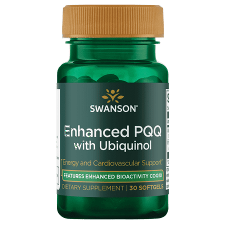 Swanson Enhanced Pqq with Ubiquinol 30 Softgels