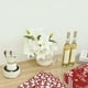 thumbnail image 4 of Servilletas de papel desechables rojas | Servilletas absorbentes de doble capa para bebidas y almuerzos | Diseño romántico de corazón blanco para bodas y aniversarios | Decoración de mesa plegable, 4 of 5