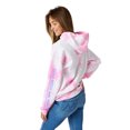 thumbnail image 4 of Hello Kitty & Friends Circle Of Friends Women's Pink Cloud Wash Long Sleeve Hooded Sweatshirt-XXL, 4 of 7